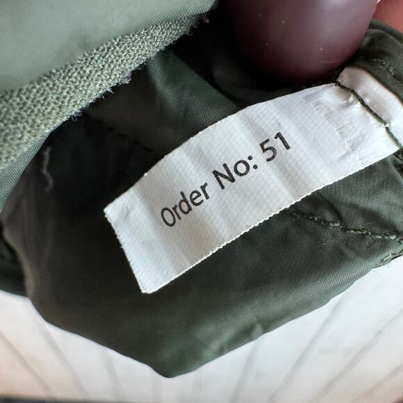 Scandinavian Explorer Olive Black Down Jacket Ultra Light Hooded Unisex Small - Picture 12 of 16